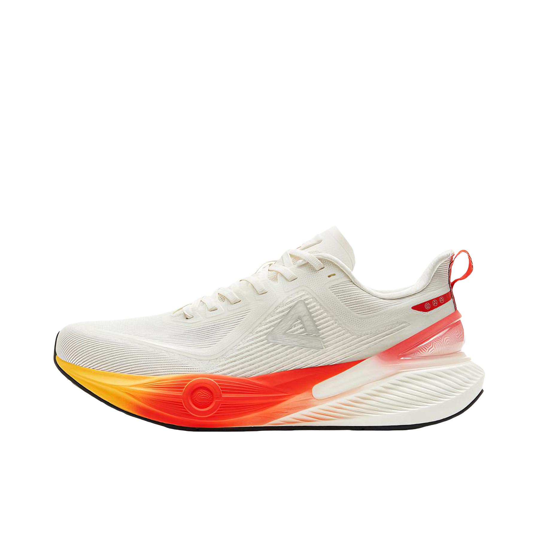 推荐商品：匹克 态极7.0 PRO 体测 缓震回弹 防滑耐磨 舒适轻便 网面透气 橡胶 时尚百搭 跑鞋 乳白色/红色