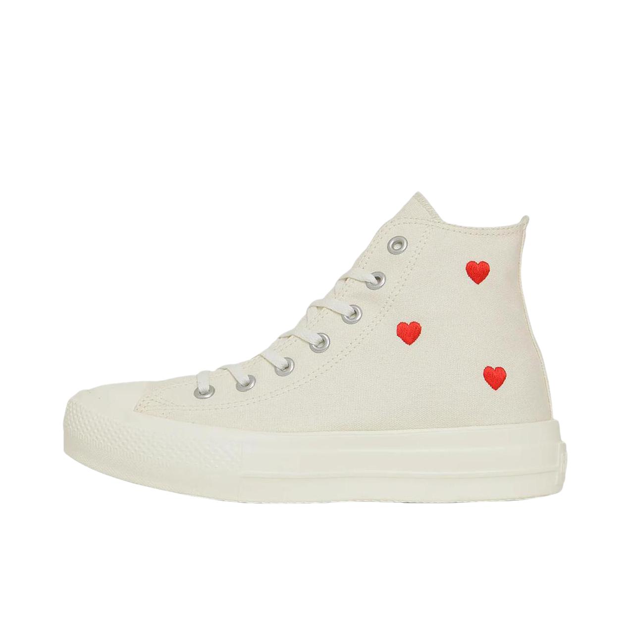 推荐商品：Converse/匡威 Chuck Taylor All Star 帆布鞋 常青款轻便防滑耐磨百搭复古圆头减震贴合高帮 女款/浅米色