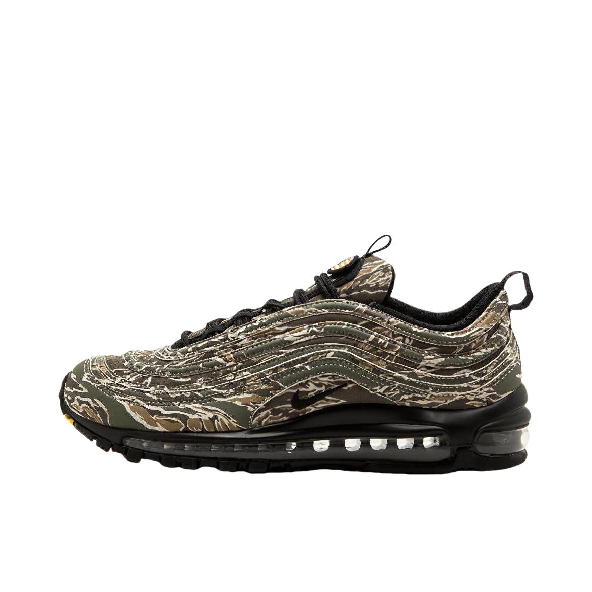 推荐商品：Nike Air Max 97 跑鞋 气垫减震全掌舒适透气防滑耐磨百搭复古织物合成革运动时尚圆头包裹性支撑 Country Camo (USA) 美国迷彩限定