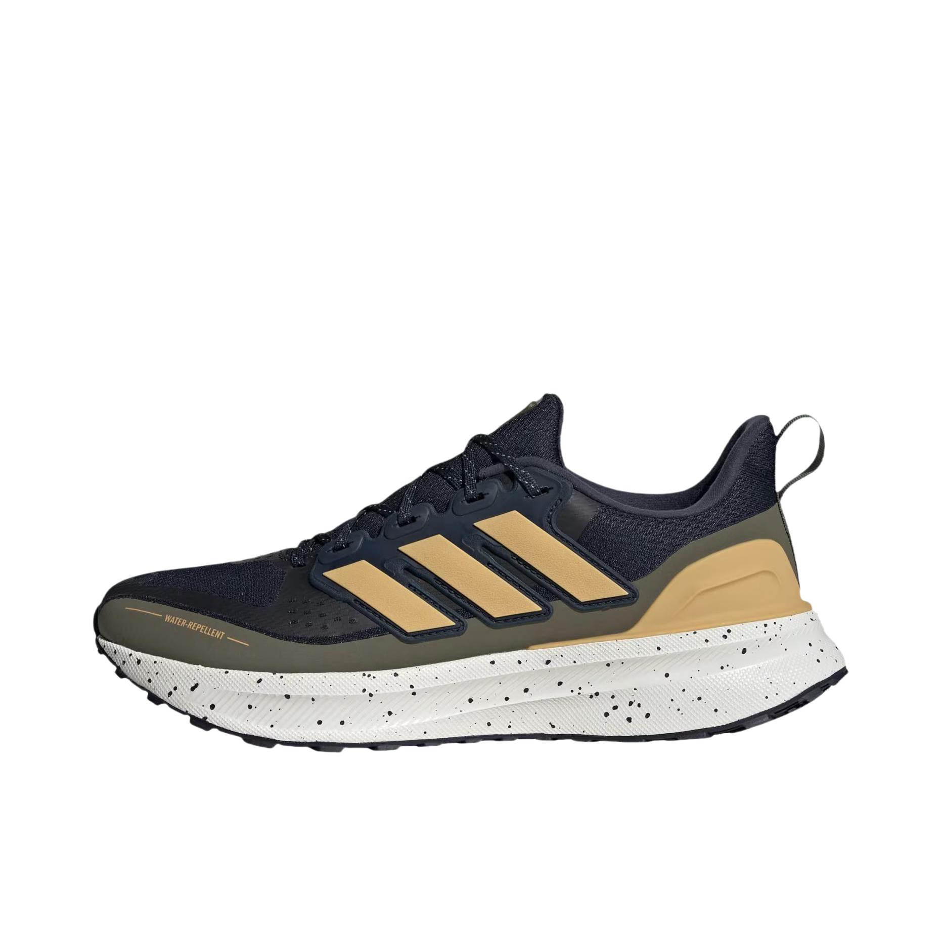 推荐商品：adidas ULTRARUN 5 跑鞋 缓震网面透气防滑耐磨回弹防水随心畅跑支撑圆头贴合 碳黑色