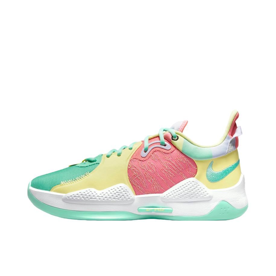 推荐商品：Nike Paul George PG 5 保罗乔治5代 透气包裹性实战训练 织物 支撑 合成革 篮球鞋 Daughters 国内版/彩色彩蛋