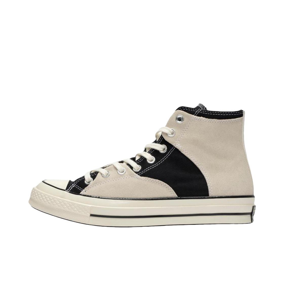 推荐商品：Converse/匡威 Chuck 70 帆布鞋 防滑耐磨薄底轻便透气舒适百搭复古时尚贴合圆头流光风 米色/白色/黑色