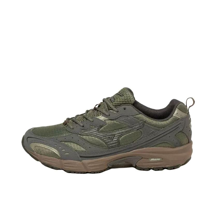 推荐商品：Mizuno/美津浓 MXR OG 防滑 低帮 休闲 坡跟 运动休闲鞋 绿色