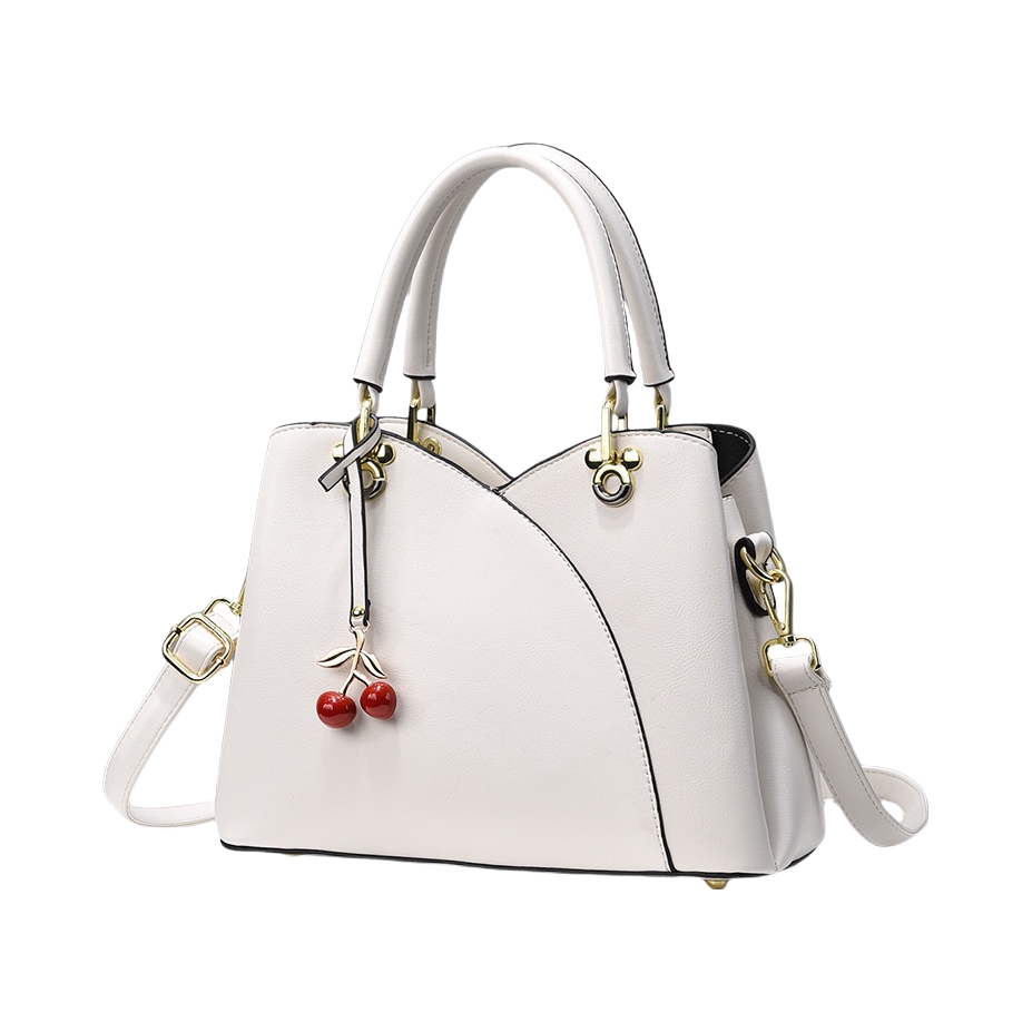 推荐商品：度森袋鼠 常规简约大气中年时尚PU斜挎包手提包