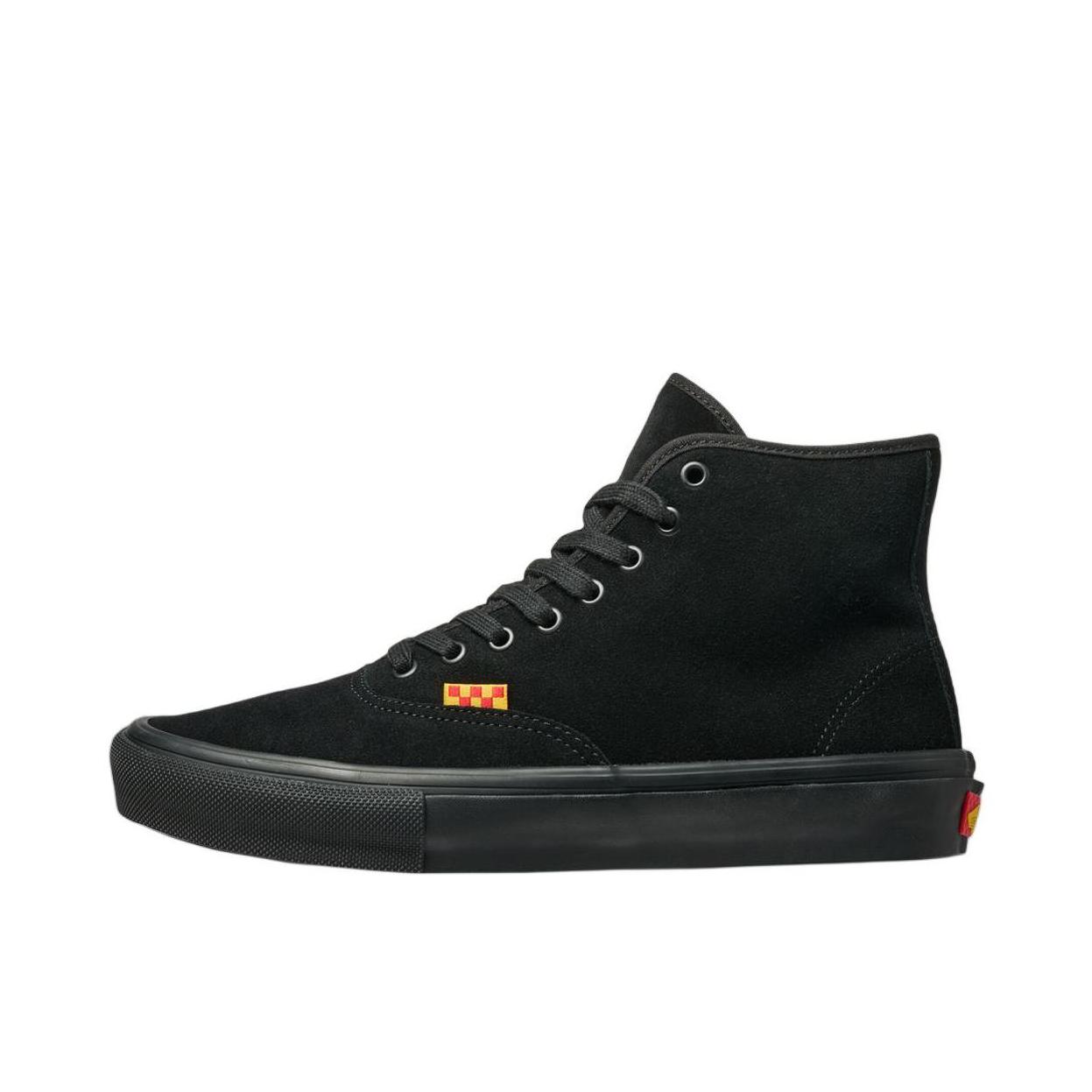 推荐商品：Vans/范斯 Skate Authentic 防滑减震 百搭 耐磨 帆布鞋 Andrew Allen联名/高帮/黑色