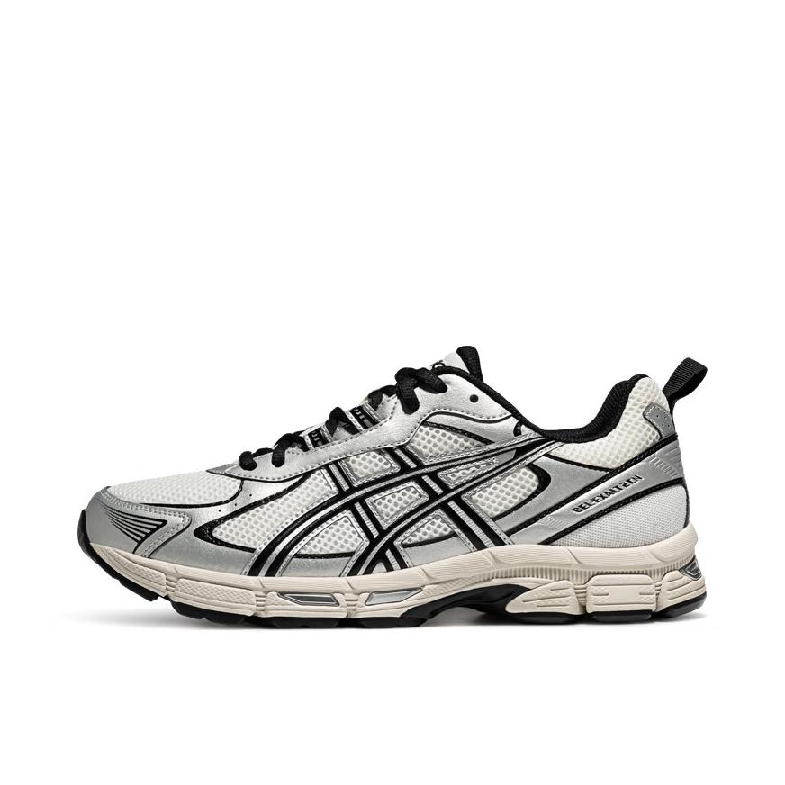 推荐商品：Asics/亚瑟士 Gel-Exalt 2 跑鞋 缓震型轻便回弹舒适网面透气百搭时尚织物训练柔软 女款/白色/深黑色  