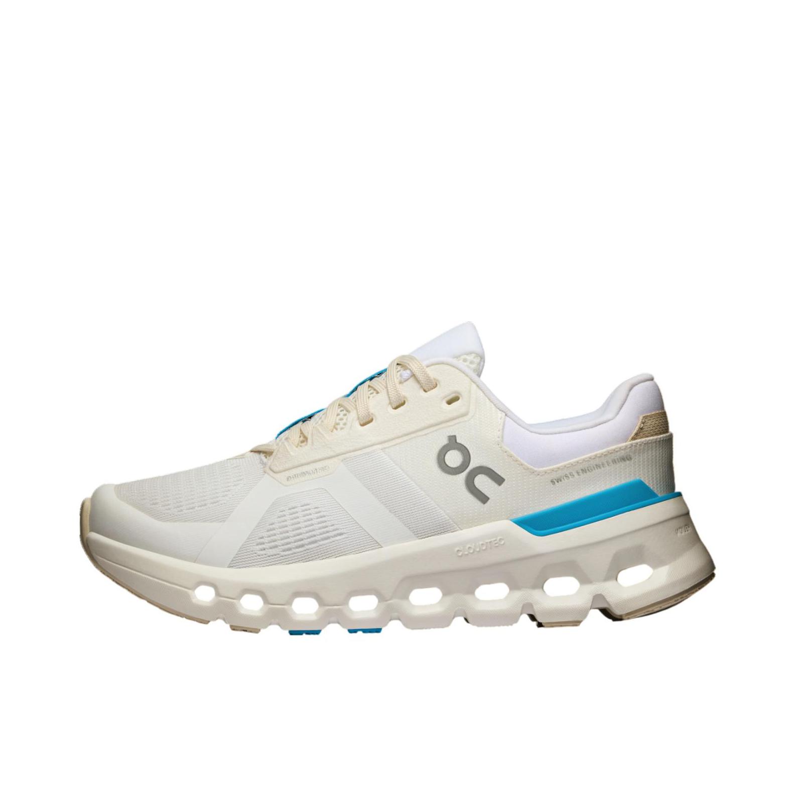 推荐商品：On/昂跑 Cloudrunner 2 缓震支撑 防滑耐磨 防水 网布透气 舒适百搭 跑鞋 白色/天际蓝