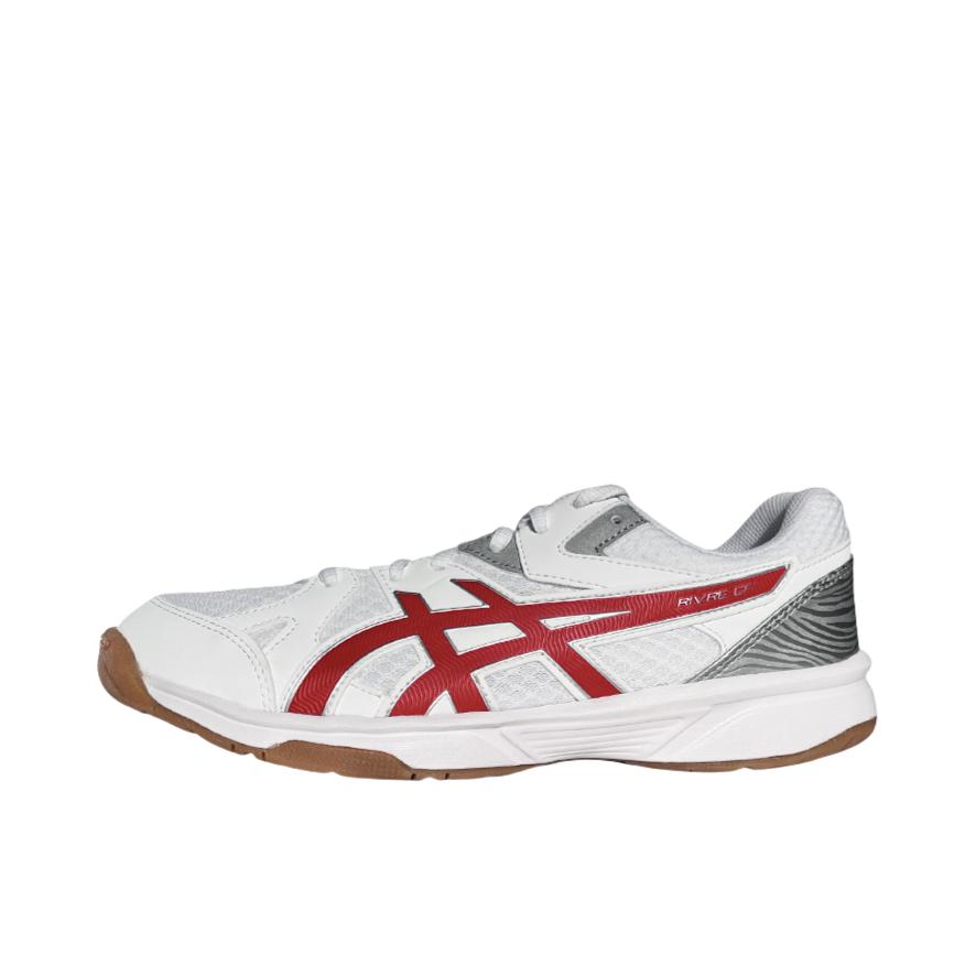 推荐商品：Asics/亚瑟士  Rivre CF  网布 防滑耐磨 减震稳定 回弹 贴合  羽毛球鞋 排羽鞋 红色
