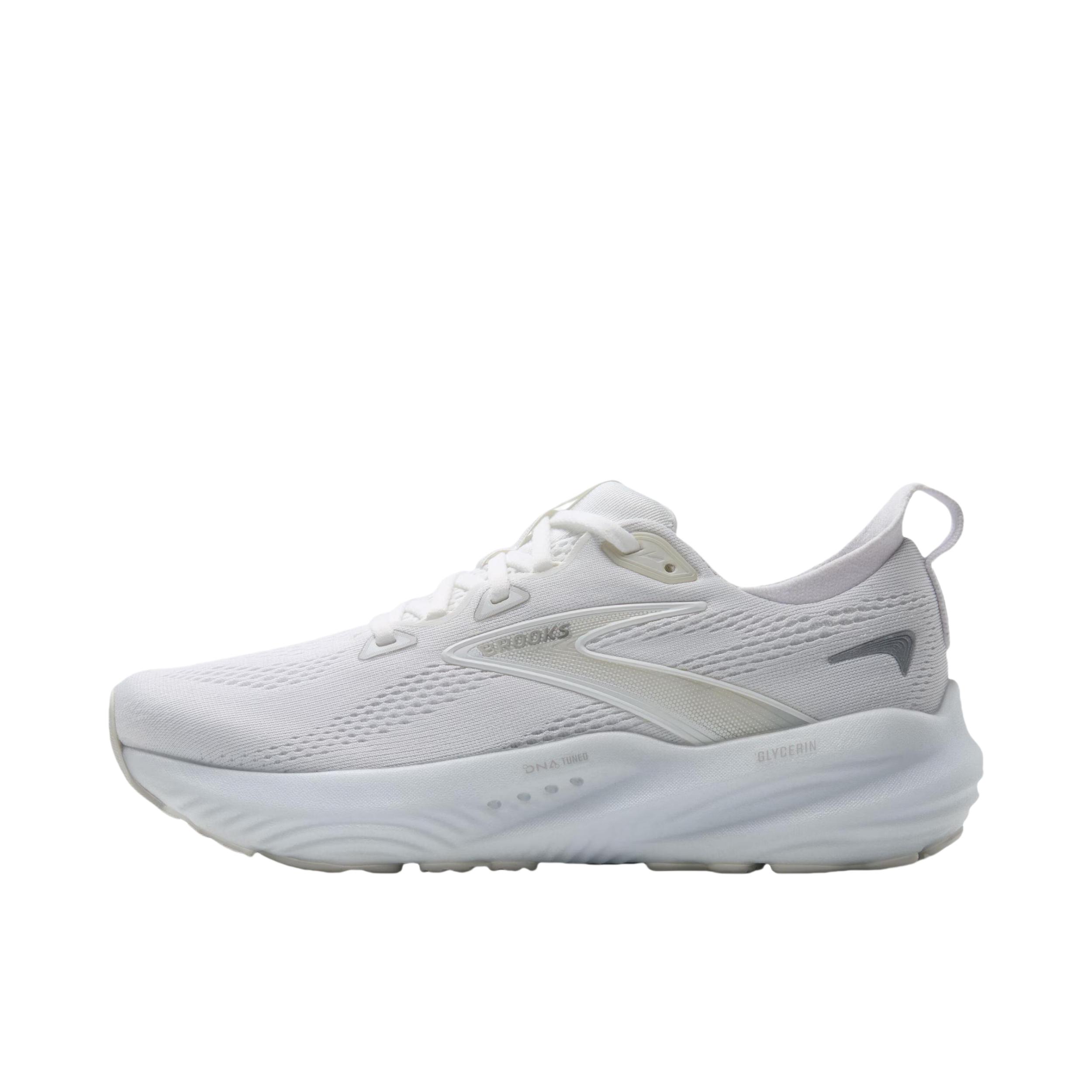 推荐商品：Brooks/布鲁克斯  Glycerin 22  甘油 22  减震透气 支撑 长跑  跑鞋 女款/白色/灰色