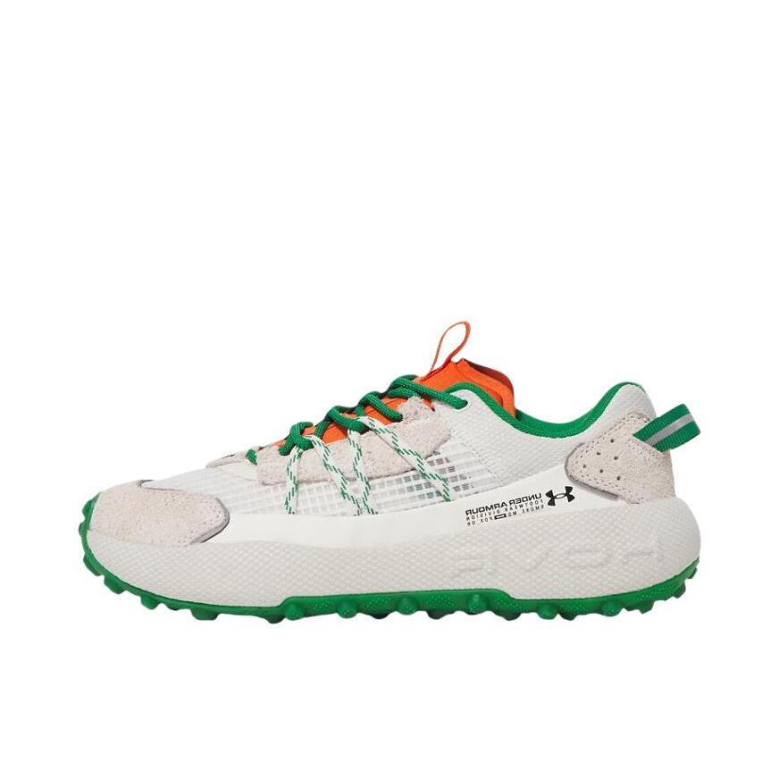 推荐商品：Under Armour/安德玛 Venture Pro 厚胎 耐磨防滑 减震回弹 网布 百搭潮流 织物 翻毛皮 运动休闲鞋 石英白
