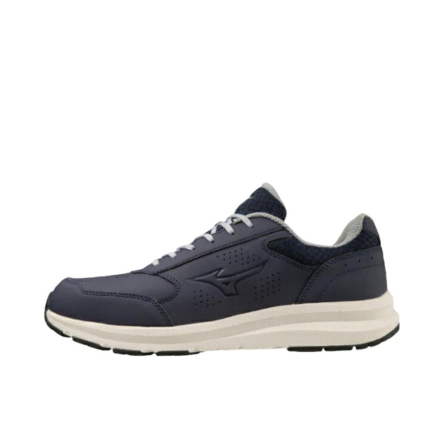 推荐商品：Mizuno/美津浓  Wave Freeride  防滑耐磨 轻便透气 圆头 舒适百搭  跑鞋 4E宽/海军蓝