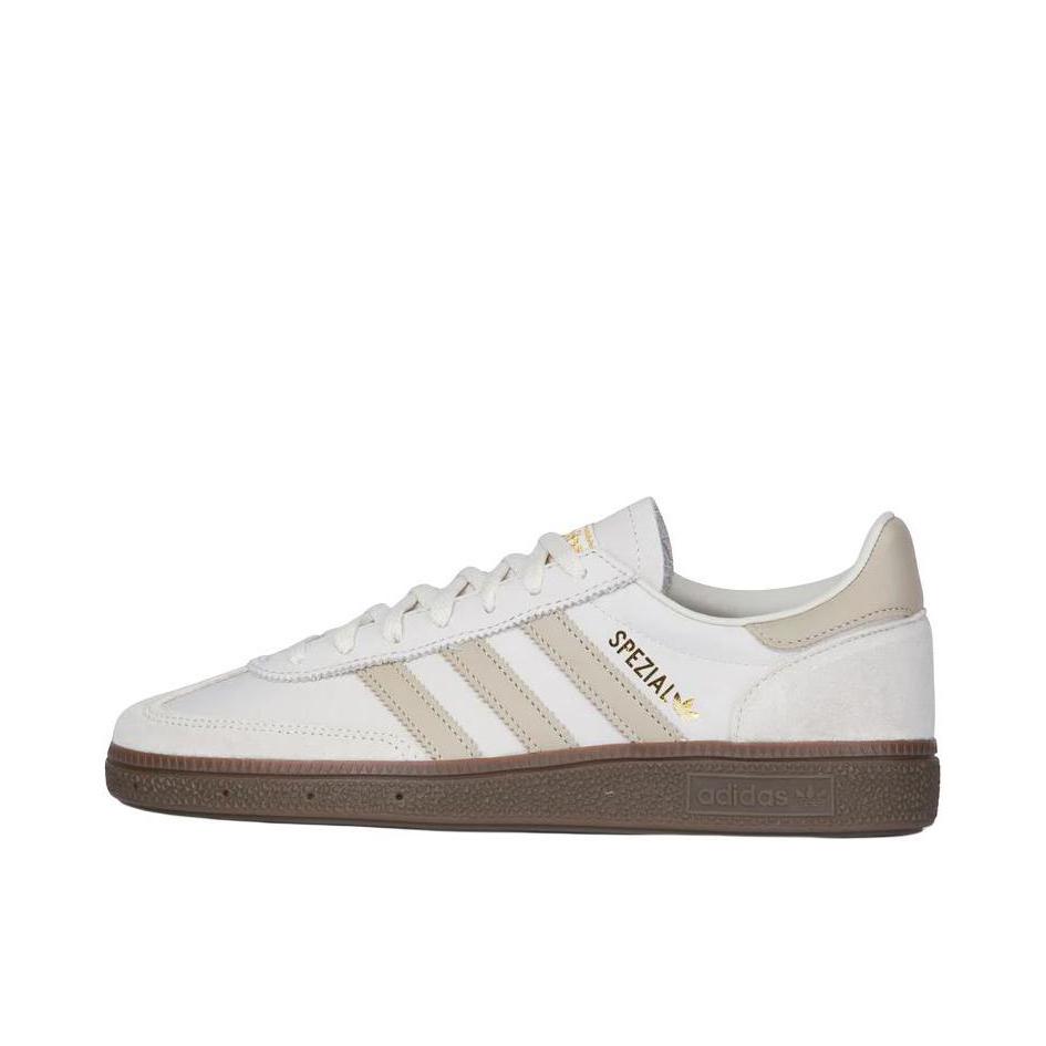 推荐商品：adidas Originals Handball Spezial 薄底鞋 T头鞋 德训鞋 板鞋 简约百搭复古轻便防滑耐磨贴合圆头耐穿 米色 