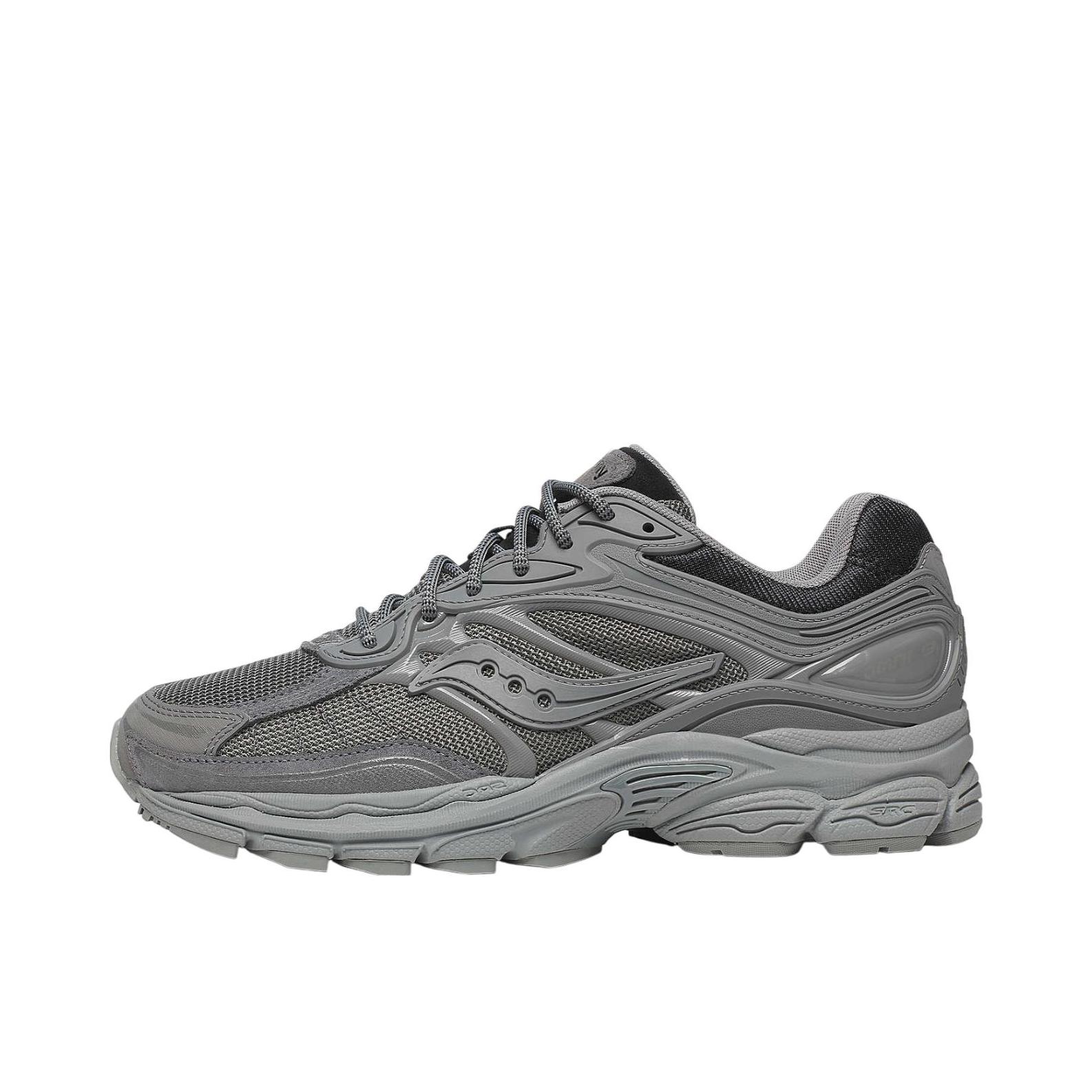 推荐商品：Saucony/索康尼 ProGrid Omni 全擎 9 防滑耐磨 舒适透气 支撑 缓震轻便 低帮 圆头 复古潮流 跑鞋 低帮/灰色