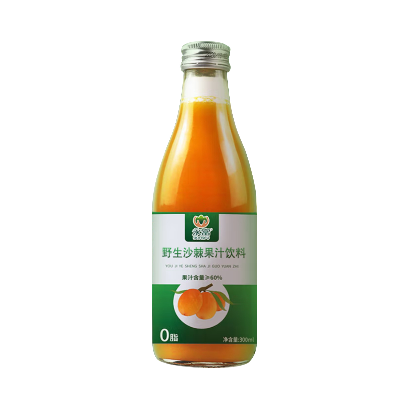 推荐商品：永富 野生沙棘果汁饮料 300ml 瓶装