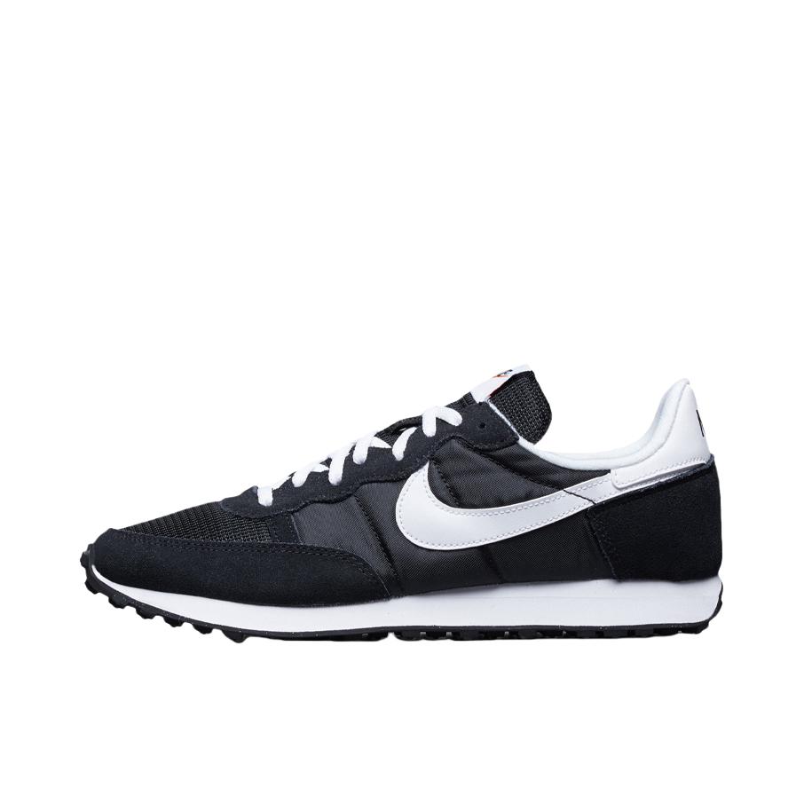 推荐商品：Nike Challenger 跑鞋 健身训练碳板轻便耐磨网布透气织物合成革复古 黑白
