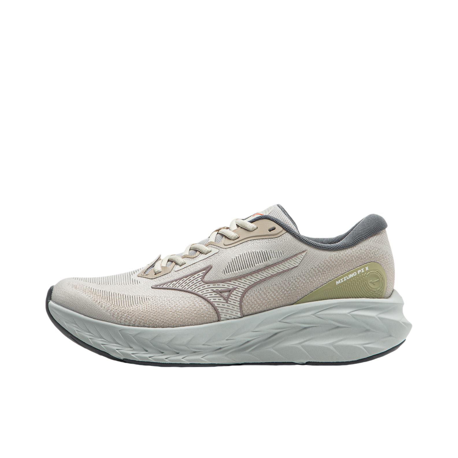 推荐商品：Mizuno/美津浓 PI X 百搭 透气 轻便 低帮 运动休闲鞋 亮灰色/鼠尾草绿
