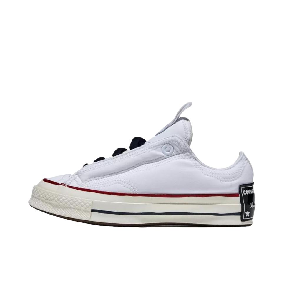 推荐商品：Converse/匡威 CHUCK TAYLOR Puff 帆布鞋 防滑低帮圆头橡胶 白色