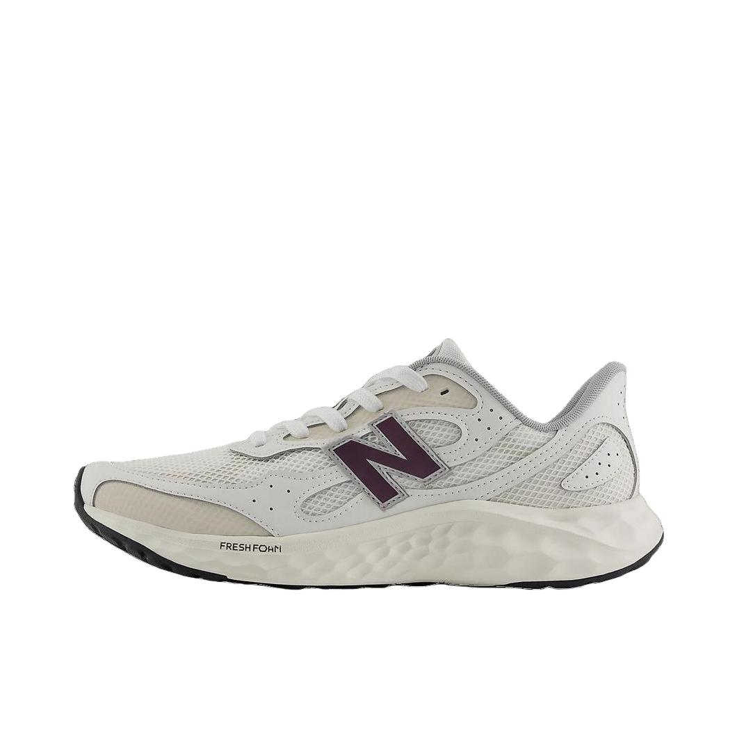 推荐商品：New Balance Fresh Foam Arishi v4 跑鞋 防滑支撑耐磨网布透气缓震轻便舒适圆头织物防水马拉松耐穿 D宽/米色