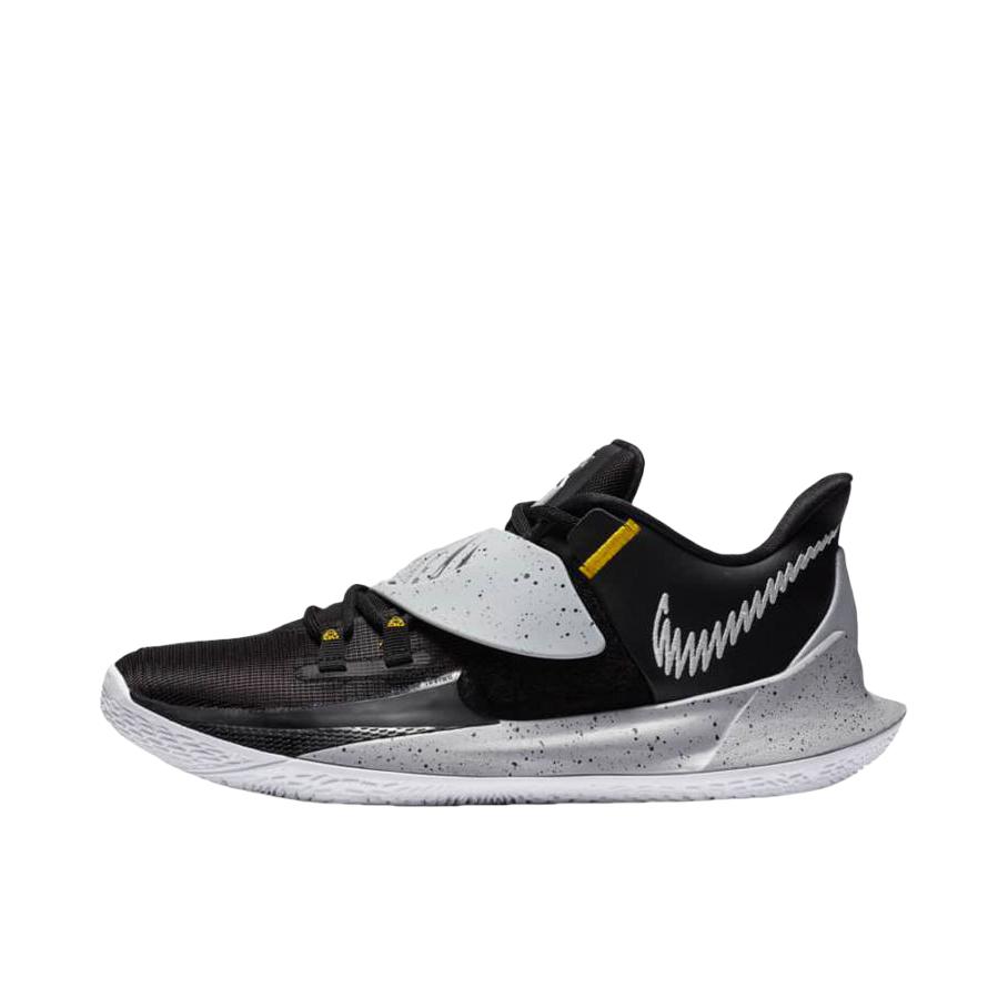 推荐商品：Nike Kyrie Low 3 欧文 zoom 舒适透气 防滑耐磨 轻便减震 包裹性 支撑 圆头 织物 实战 篮球鞋 黑色/白色