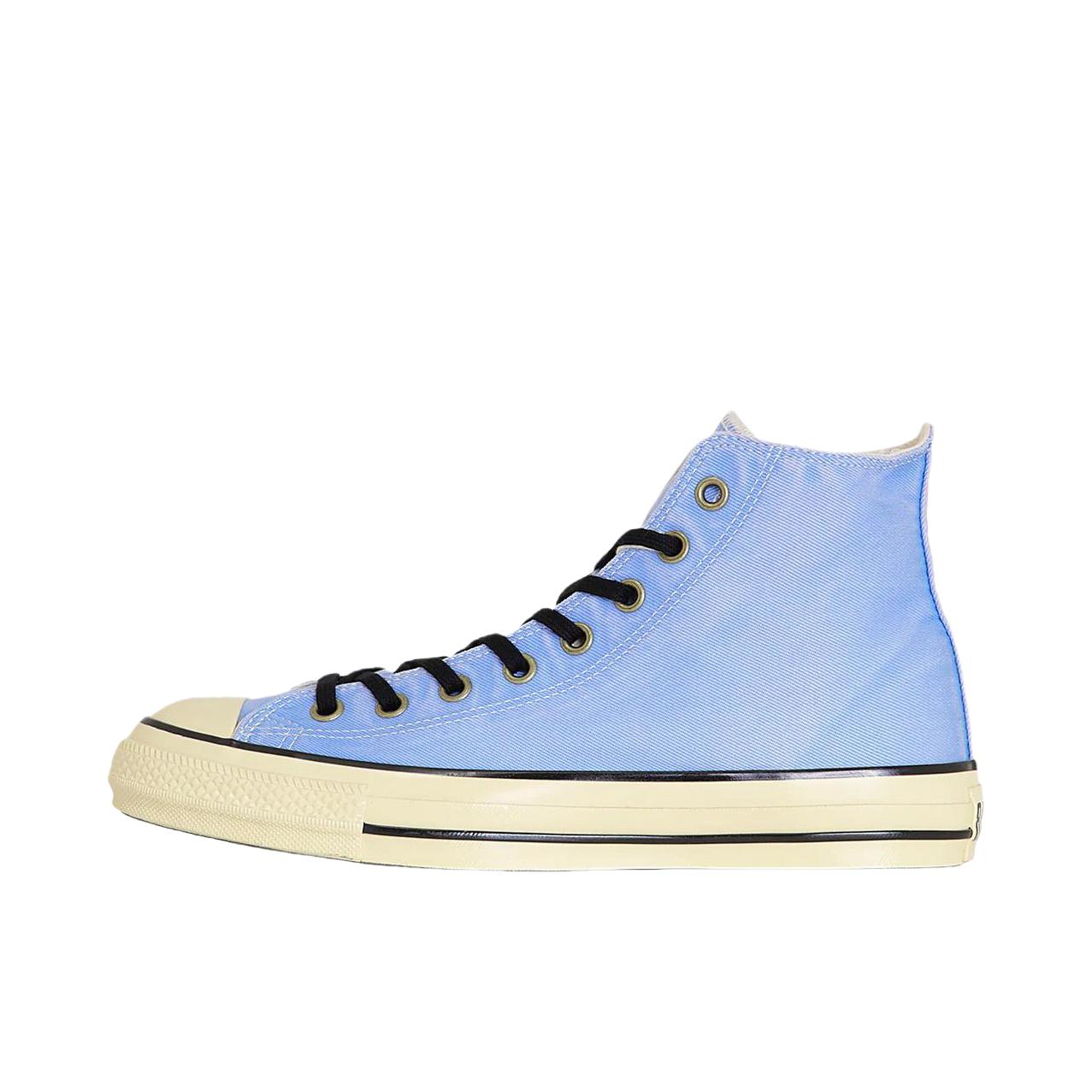 推荐商品：Converse/匡威 All Star Us Hi 帆布鞋 防滑耐磨减震轻便透气高帮休闲潮流复古 蓝色