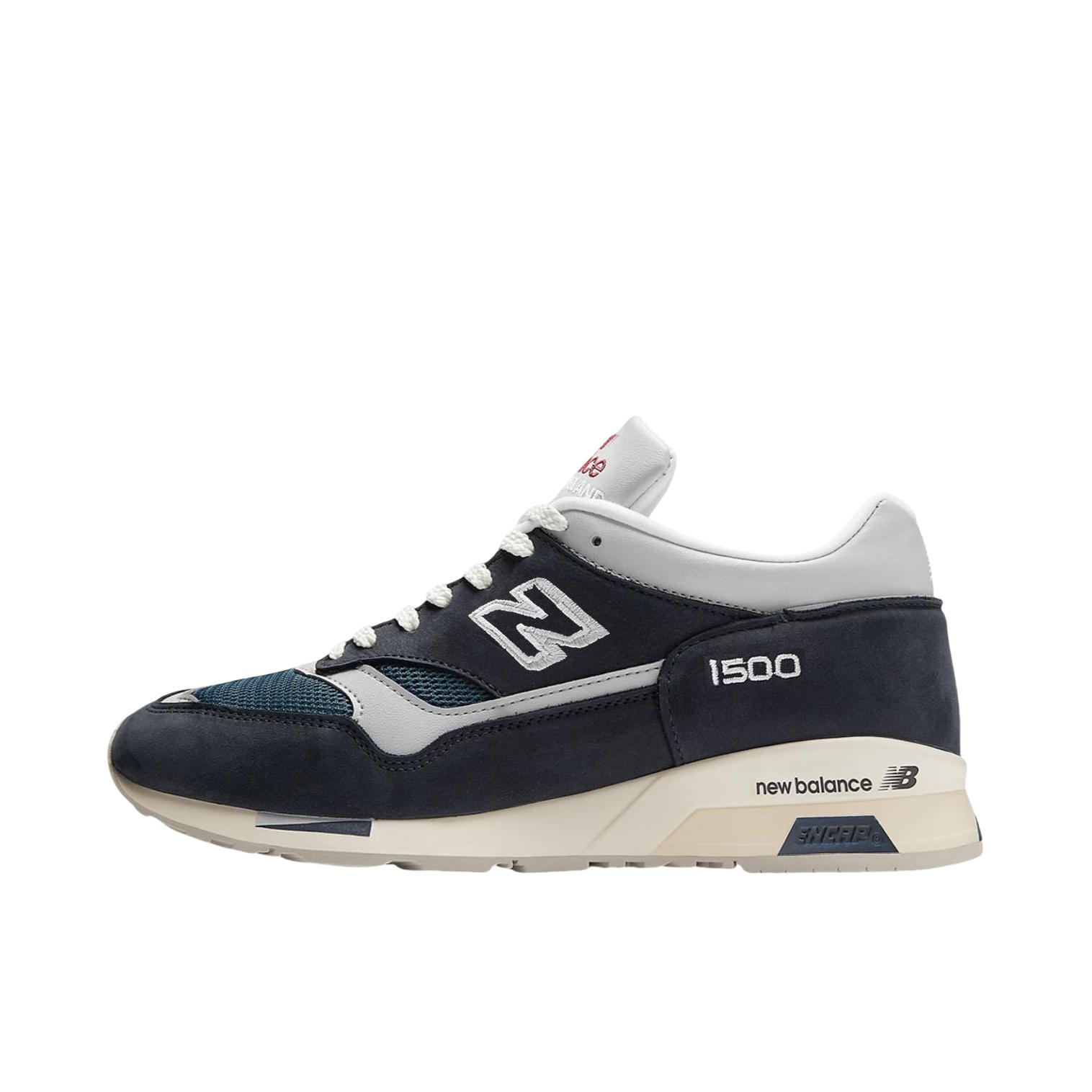 推荐商品：New Balance 1500 跑鞋 减震回弹透气防滑耐磨马拉松合成革织物复古包裹性轻便圆头贴合 D宽/海军蓝