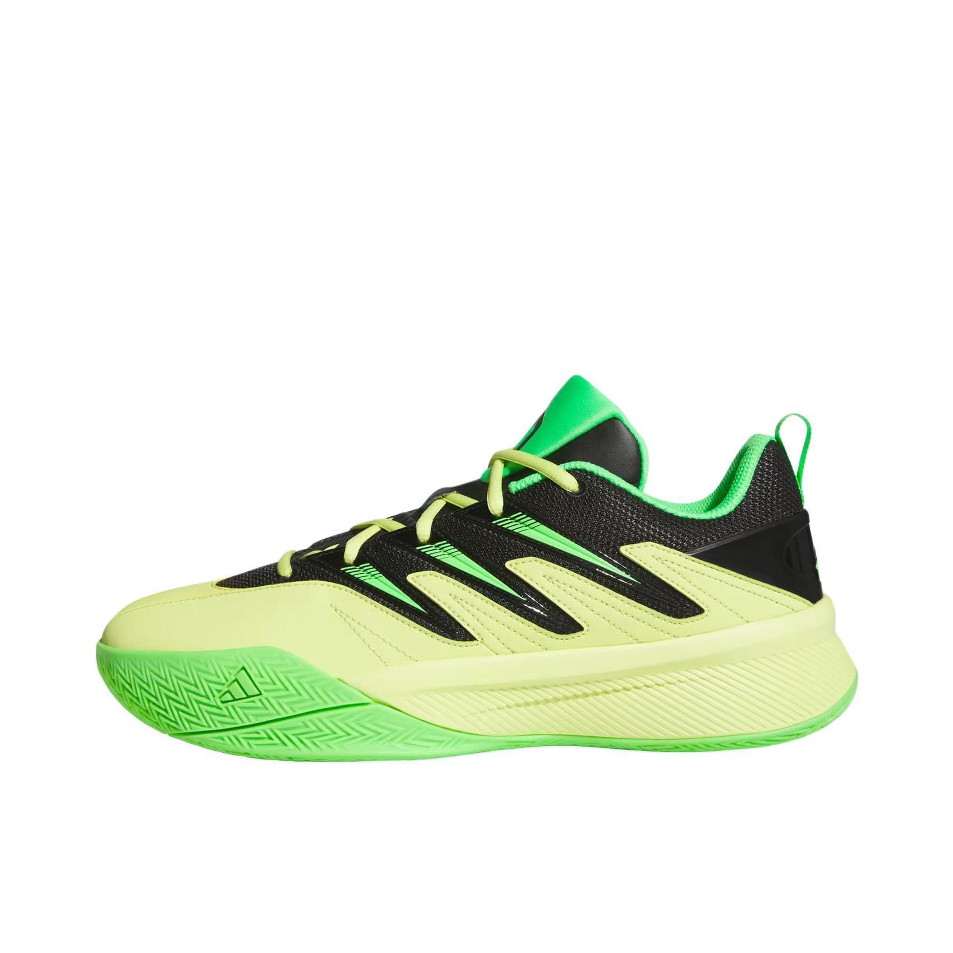 推荐商品：adidas Dame Certified 3 篮球鞋 防滑厚底耐用回弹 黄色/黑色 