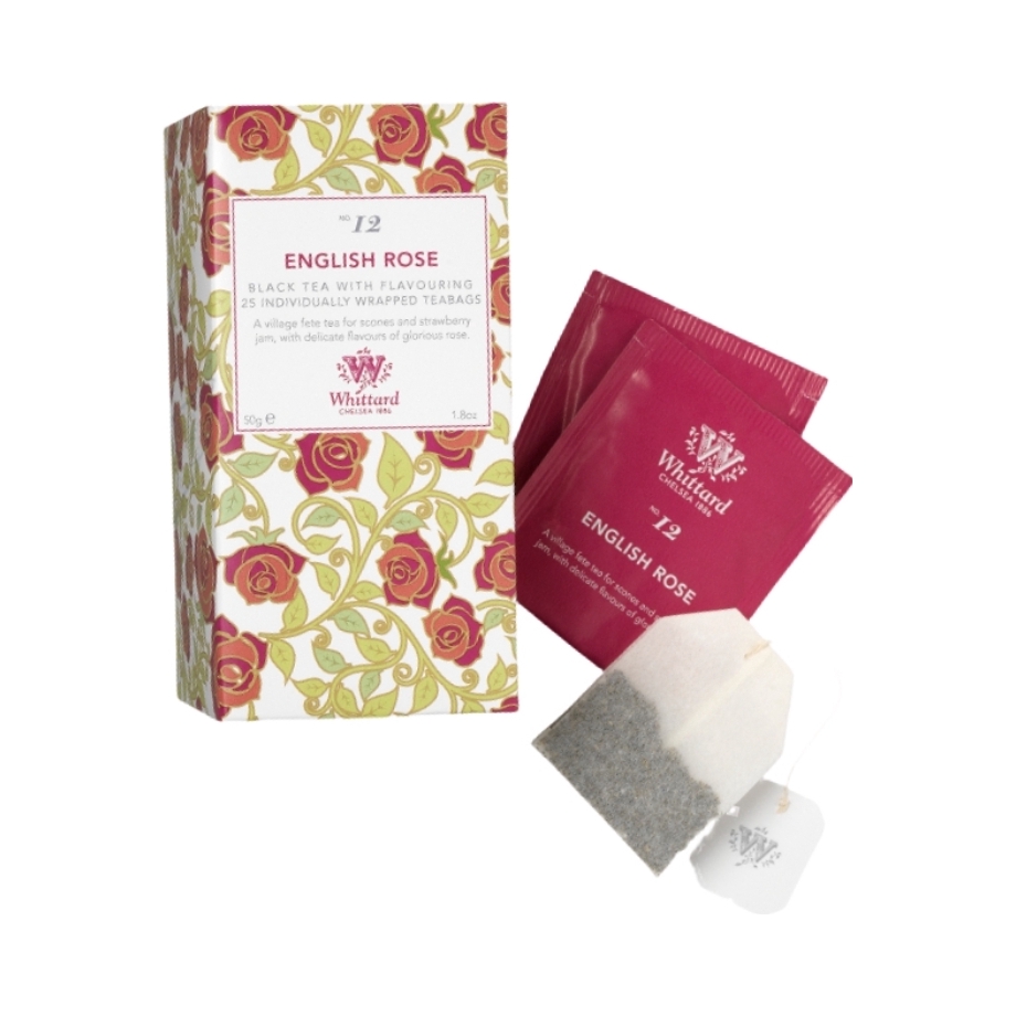 推荐商品：Whittard/唯廷德 发现系列 英国玫瑰红茶 盒装