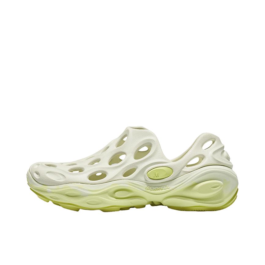 推荐商品：Merrell/迈乐  HYDRO NEXT MOC  毒液3  舒适透气 涉水 防磨 耐磨软底 沙滩  一脚蹬  包头  户外鞋 溯溪鞋 女款/白色/绿色