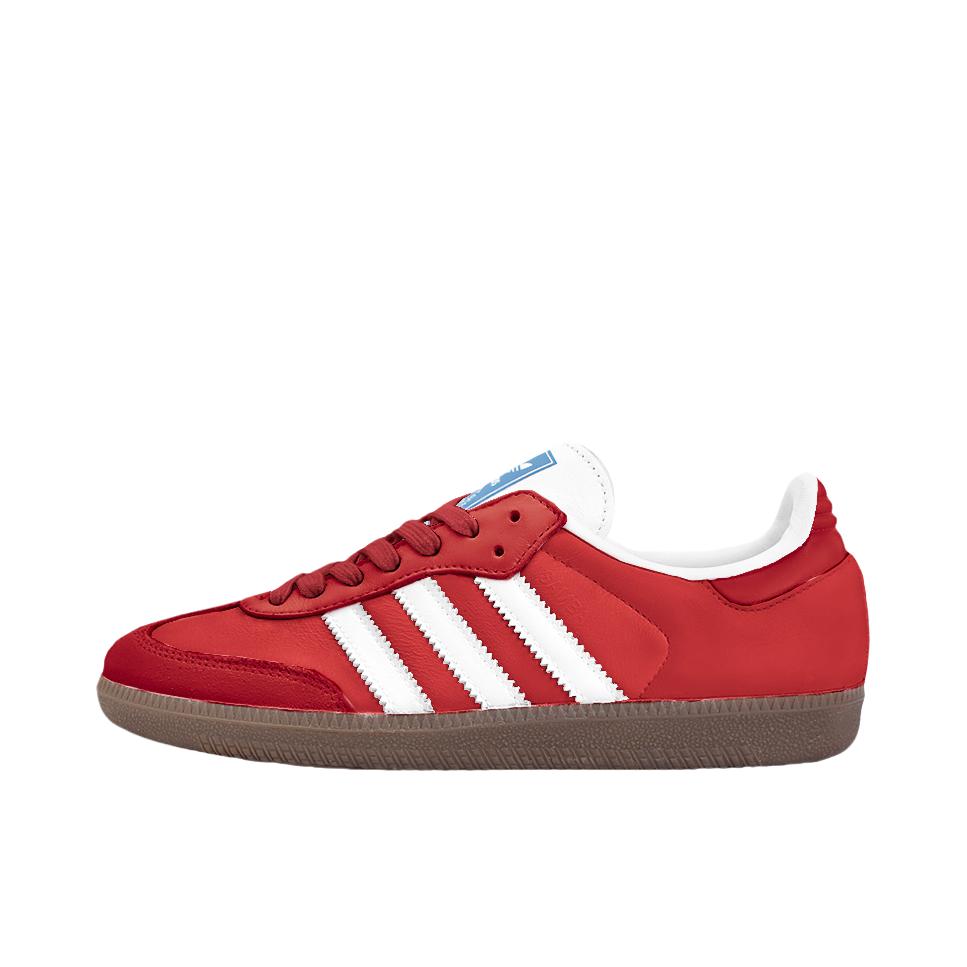 推荐商品：【定制球鞋】 adidas originals SAMBA OG 德训鞋 板鞋 防滑耐磨复古潮流防水织物双鞋带 爱的终次元 