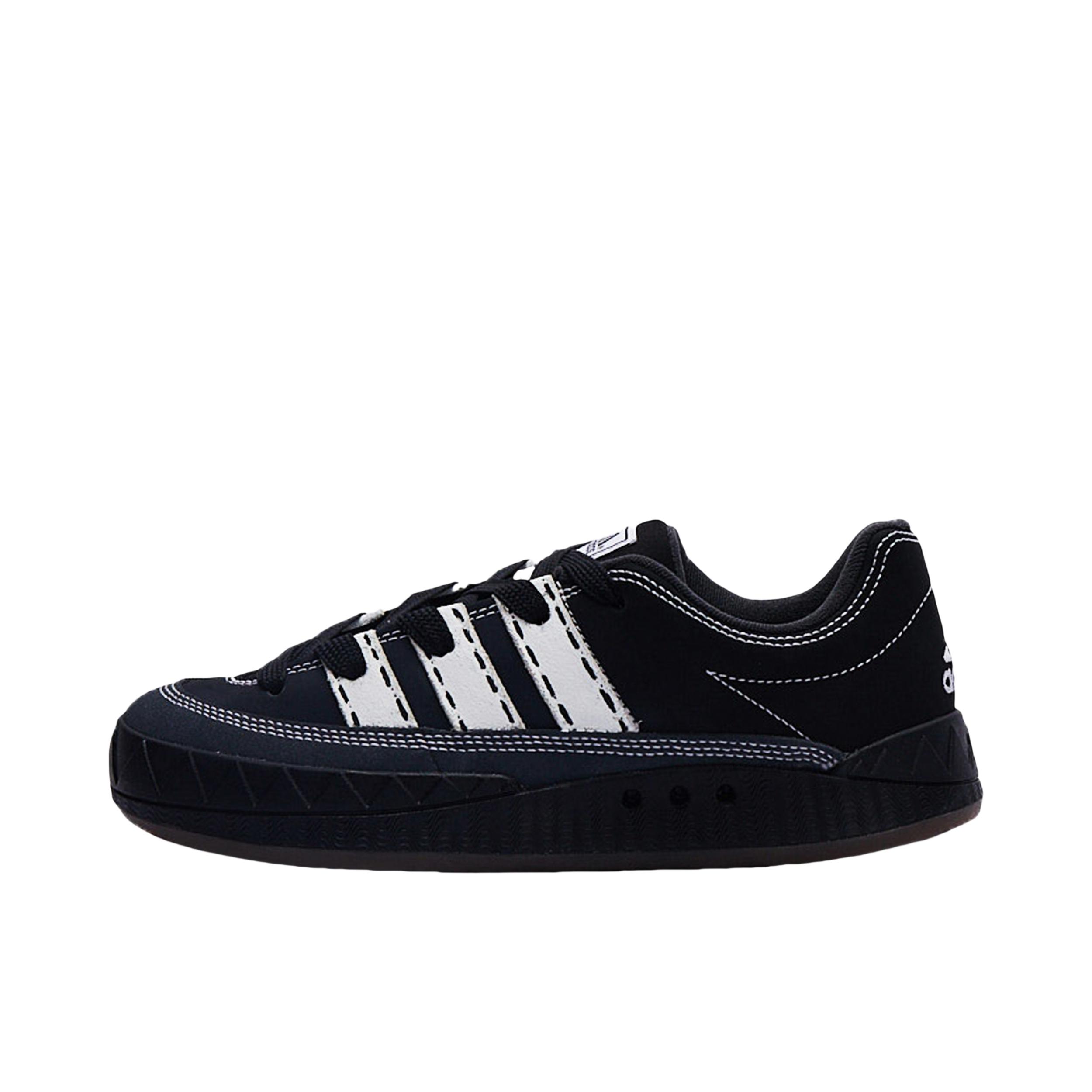 推荐商品：【定制球鞋】 adidas Originals Samba Vlad 板鞋 轻松脚感平跟防滑耐磨复古织物合成革 黑色 
