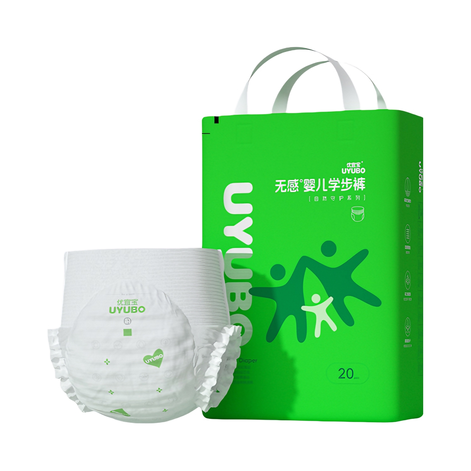 推荐商品：优宜宝/UYUBO 自然守护拉拉裤6XL码 尿不湿