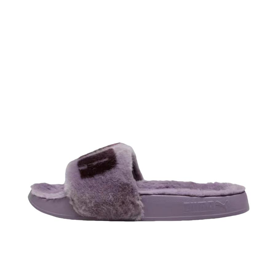 推荐商品：Puma/彪马 Leadcat 2.0 拖鞋 防滑耐磨舒适透气休闲外穿沙滩一字运动情侣 女款/紫色