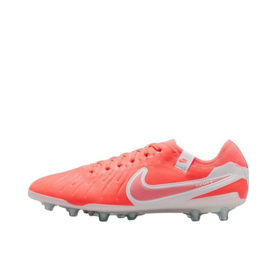 推荐商品：Nike Tiempo Legend 10 Pro AG 次顶级 胶质短钉 人工草场 防滑耐磨 足球鞋 红色