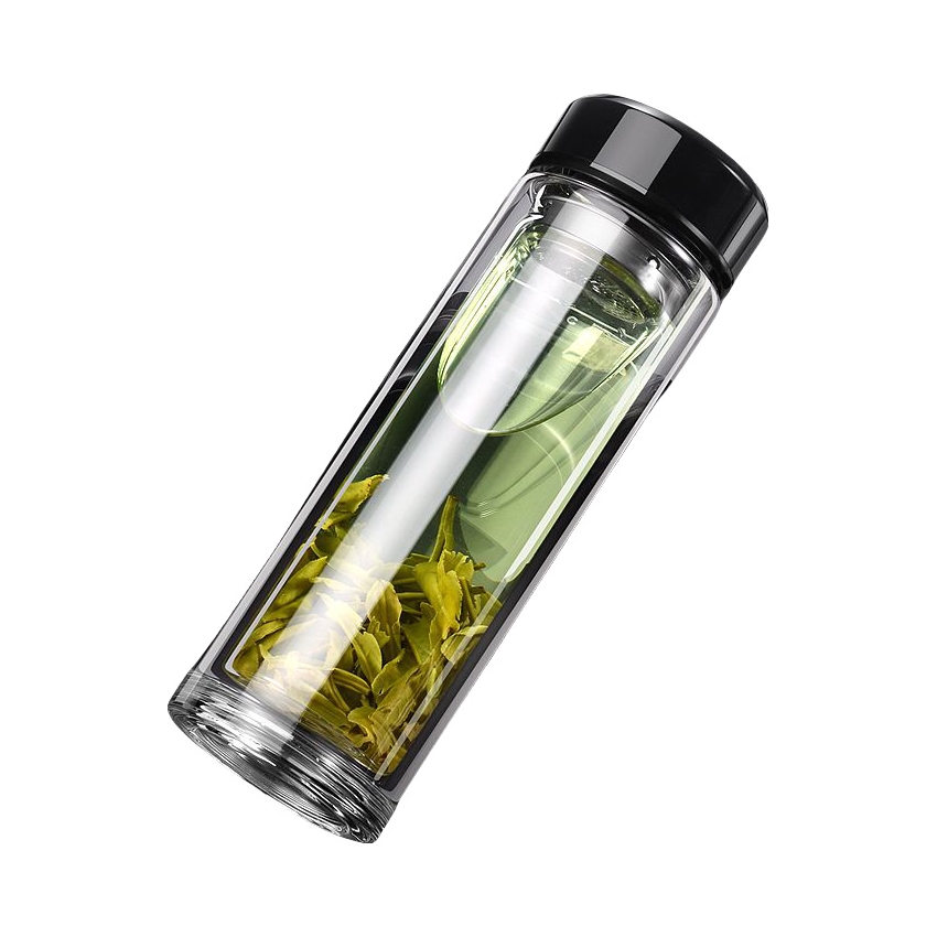 推荐商品：奥恋 350ml 高硼硅 双层透明玻璃杯