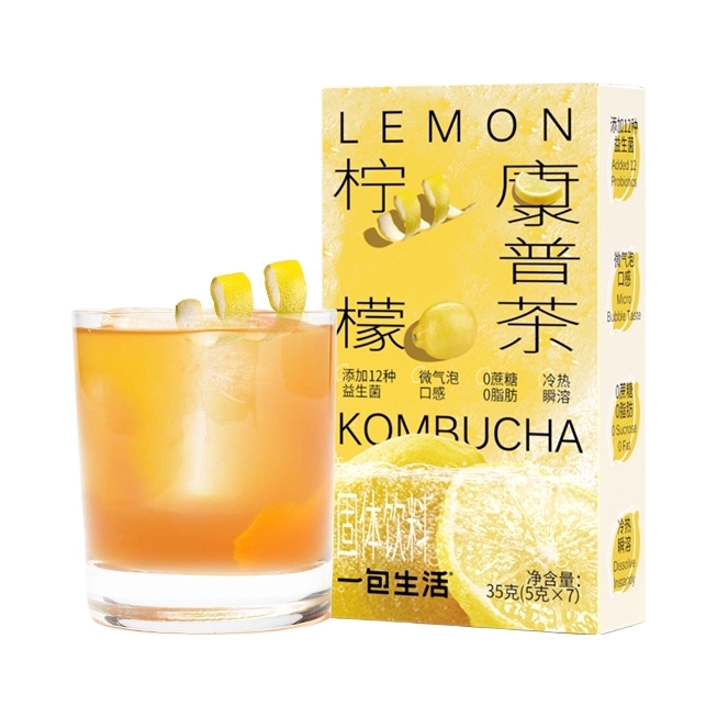 推荐商品：一包生活 柠檬康普茶