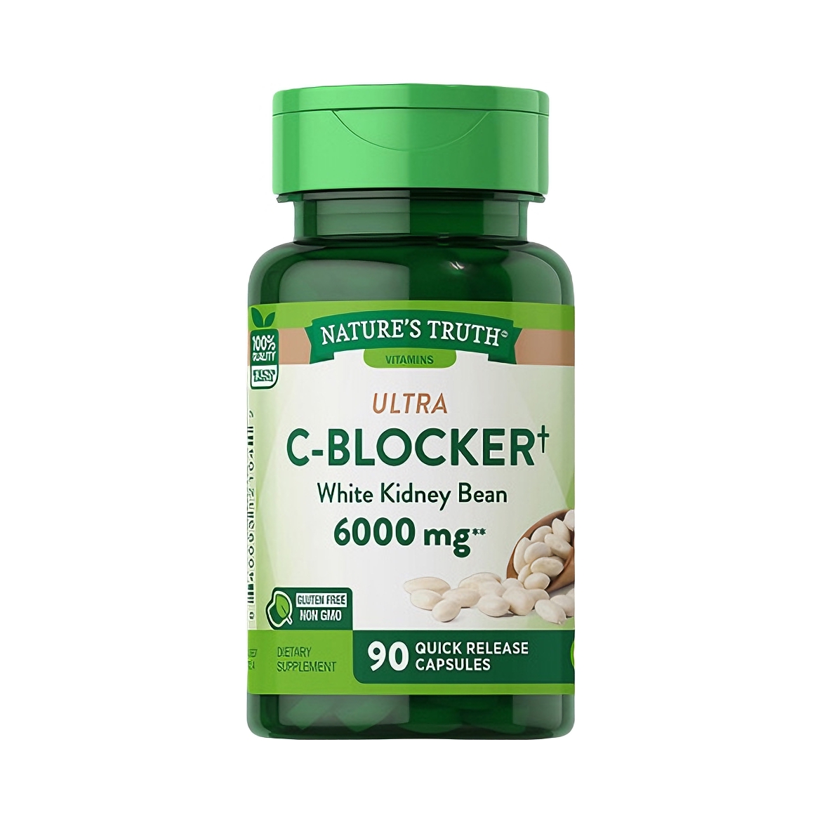 推荐商品：nature's truth/自然之珍 白芸豆提取物酵素片