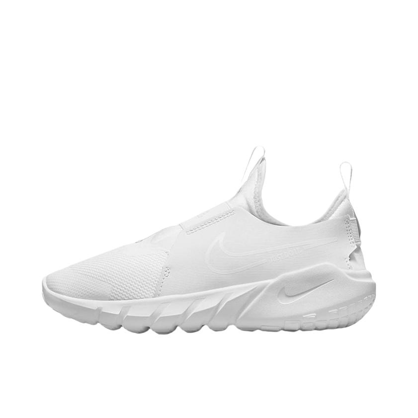 推荐商品：Nike Flex Runner 2 跑鞋 减震耐磨轻便透气织物舒适软底复古百搭 GS/白色