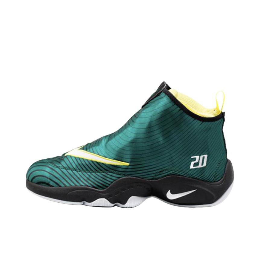 推荐商品：Nike Air Zoom Flight 98 复古 舒适百搭 防滑 轻便 篮球鞋 Sole Collector Sonic Wave 湖水绿