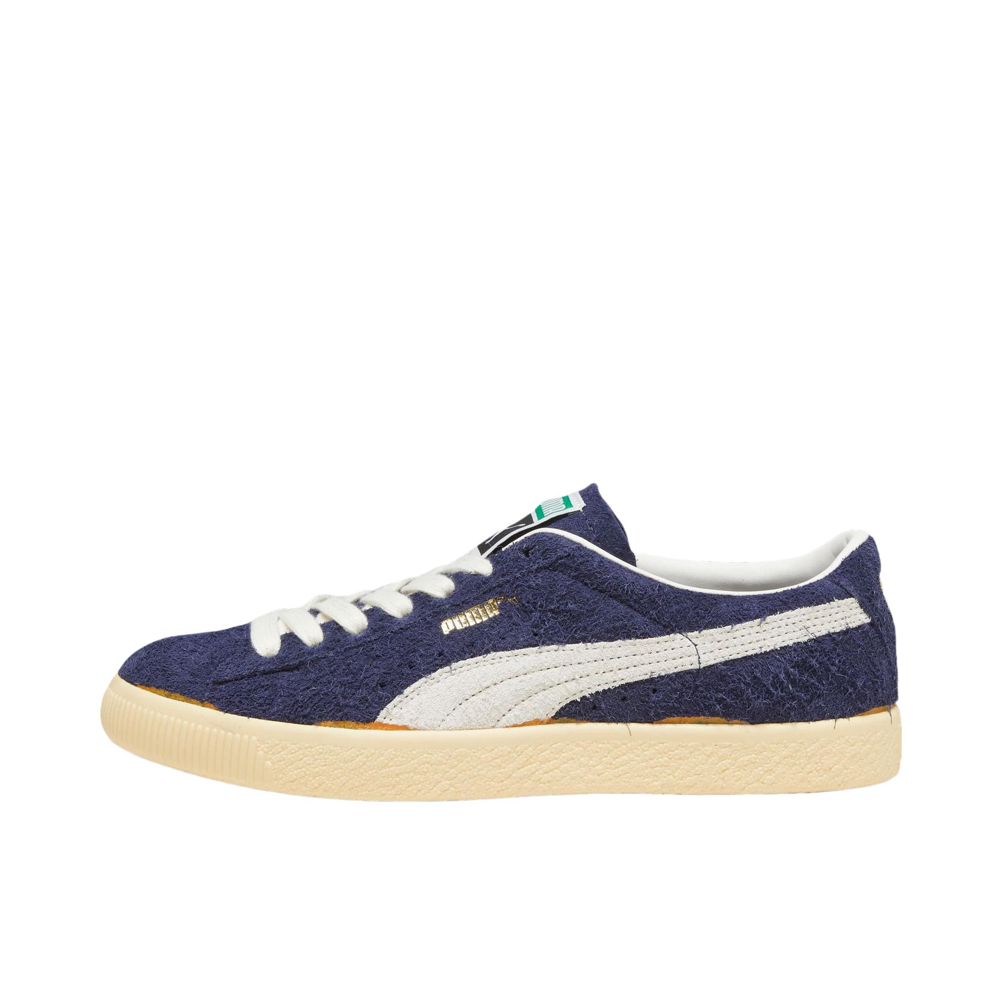 推荐商品：Puma/彪马 Suede Vtg MII 翻毛皮 防滑耐磨 轻便透气 舒适百搭 潮流复古 绒面革 薄底 板鞋 深蓝色