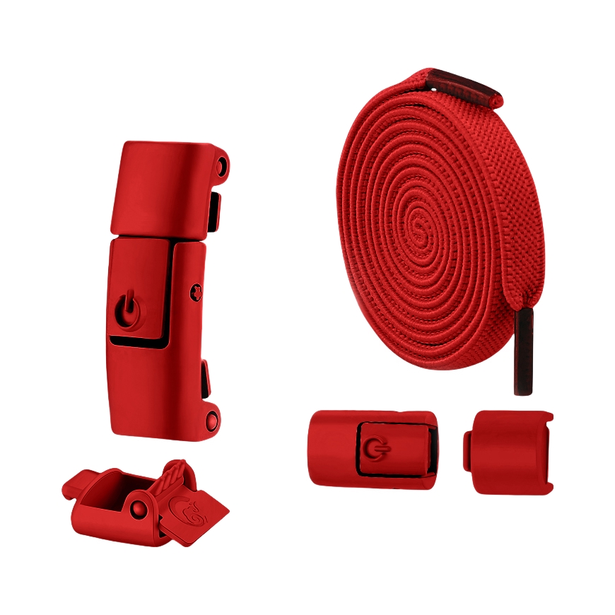 推荐商品：米诗罗 带扣免系 8mm 加宽按压式懒人松紧鞋带 M-X018