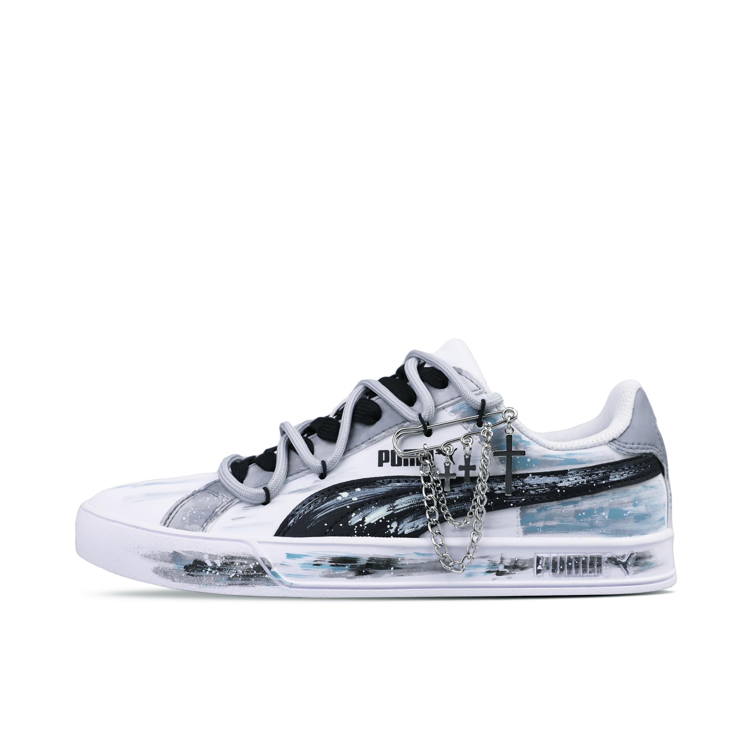 推荐商品：【定制球鞋】 Puma/彪马 Smash Vulc Classic 板鞋 轻便平跟防滑耐磨简约百搭时尚潮流美式 帅翻全场 