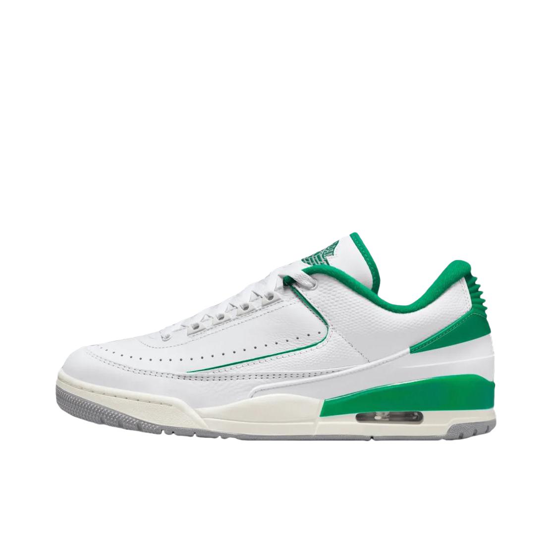 推荐商品：Air Jordan 2/3 运动休闲鞋 防滑耐磨缓震透气低帮圆头复古时尚百搭 白色/绿色