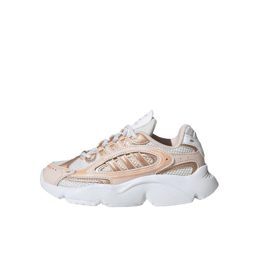 推荐商品：adidas originals Ozmillen 舒适软底 防滑耐磨 休闲 运动鞋儿童 小童/奇迹石英色/铜金属/粉末珊瑚粉