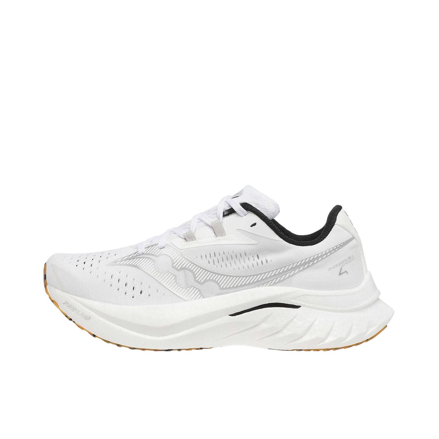 推荐商品：Saucony/索康尼 Endorphin Speed 啡速4 尼龙板 回弹 碳板 减震 防滑耐磨 防水 支撑 马拉松 跑鞋 白色/黑色