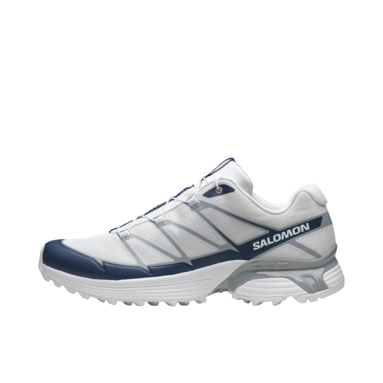 推荐商品：Salomon/萨洛蒙 XT-Pathway 防滑耐磨 减震回弹 舒适透气 压花鞋面 抽绳防水 越野 织物 户外休闲鞋 波塞冬蓝