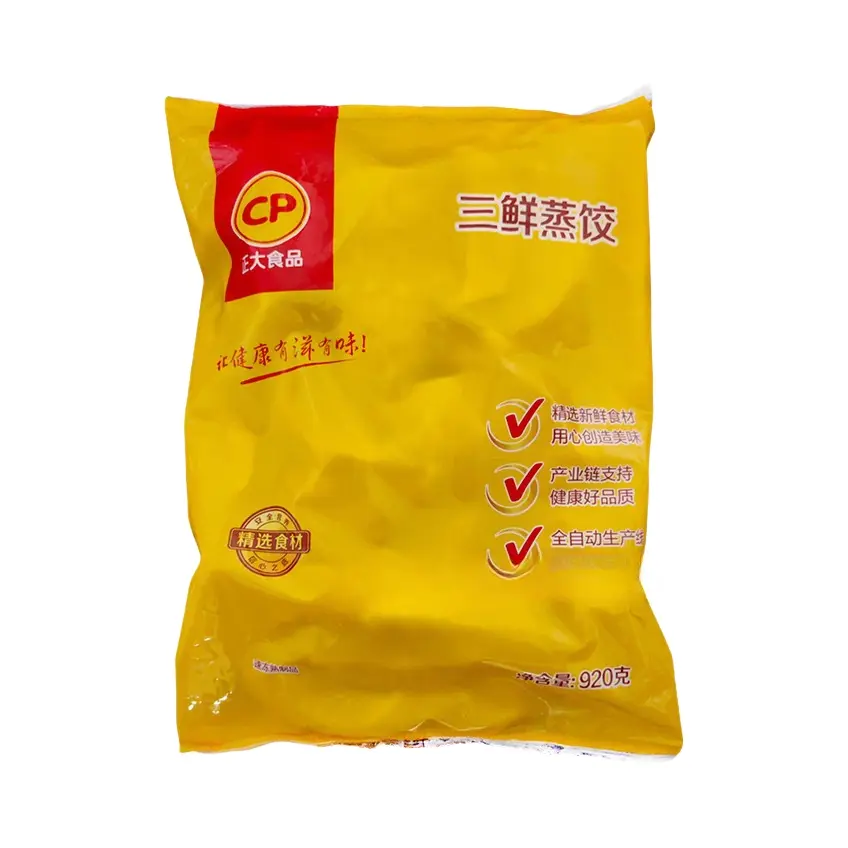 推荐商品：正大 三鲜蒸饺 袋装