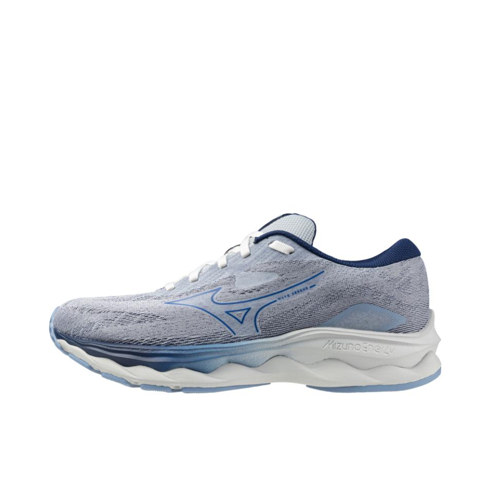 推荐商品：Mizuno/美津浓 WAVE SERENE GTX 透气 低帮 休闲 橡胶 跑鞋 女款/灰色/蓝色