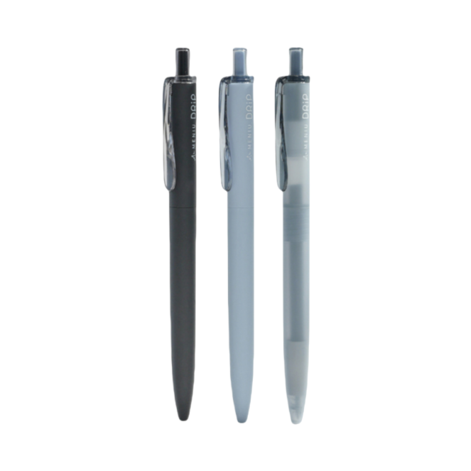 推荐商品：Meniu/米扭 0.5mm 子弹头 按动中性笔 PD501