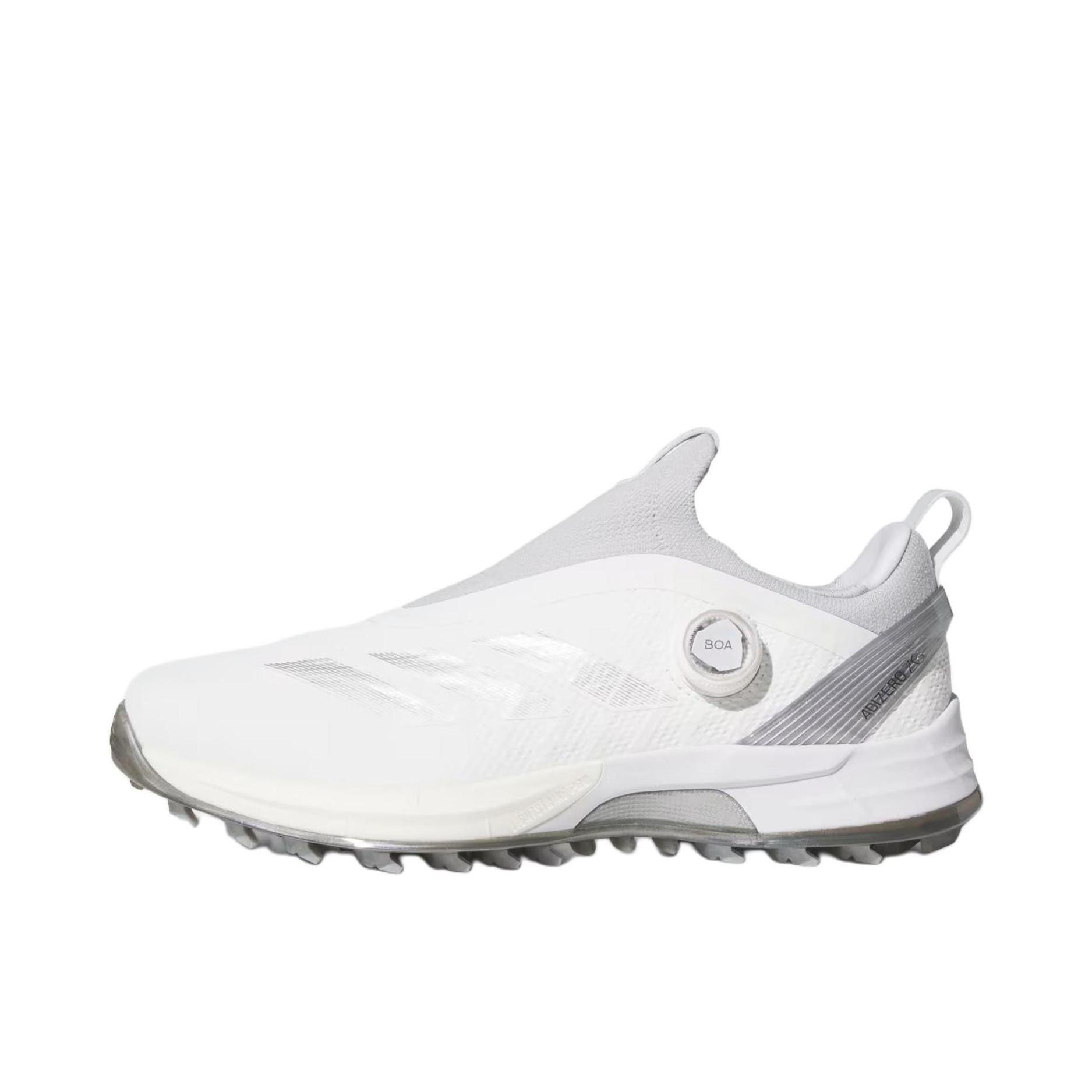 推荐商品：adidas ADIZERO ZG 防泼水 旋转按钮 高尔夫鞋 白色 