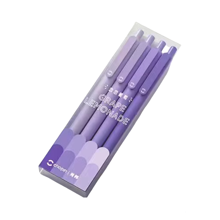 推荐商品：CHOPIN 马卡龙系列 0.5mm 子弹头 按动中性笔